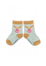 Powder Rudolph Baby Socks (3 For 2)